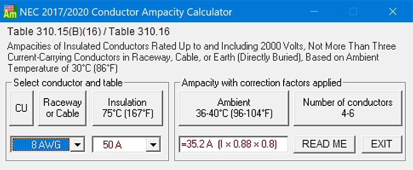 Conductor Ampacity Calculation Software / FKA Cable Ampacity Calculator